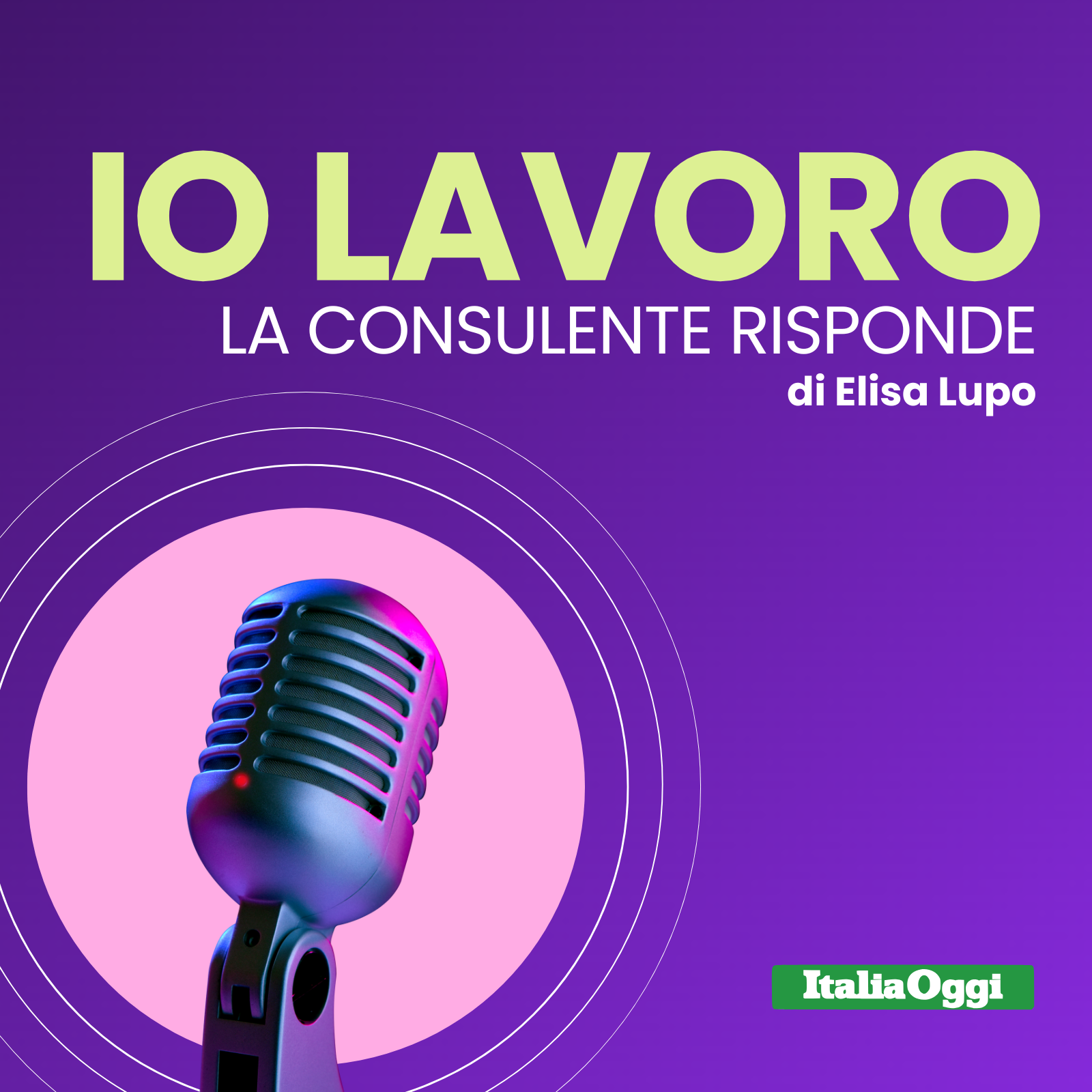 podcast Io Lavoro Elisa Lupo